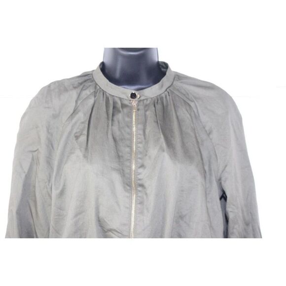 ladies H&M green jacket size 4 - Picture 2 of 6